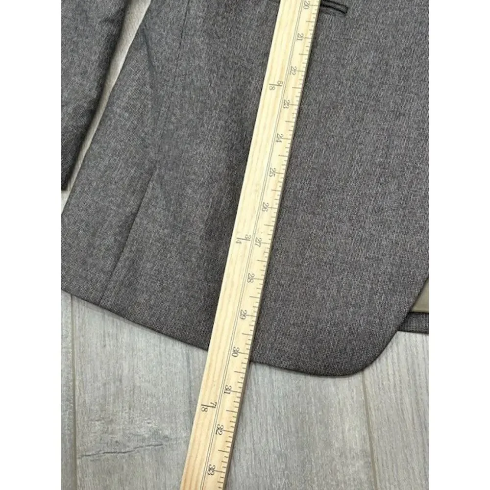 Banana Republic Mens Suit Jacket‎ Blazer 100% Single Breasted Brown Size 38R